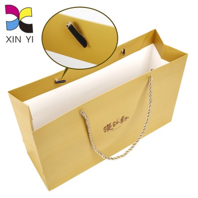 Free samples good quality custom print wholesale gift luxury small paper bags