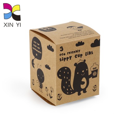 Wholesale in demand environmental friendly kraft packing paper box