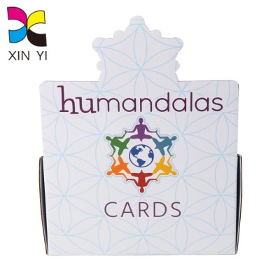 Custom Design Full Color Die Cutting Good Quality Folding Display Cards Boxes