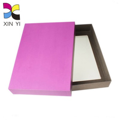 Spacial Paper Custom Size PVC Window Photo frame Viewable Packing Box