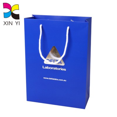 Custom Logo Print Shopping Paper Bag Clothing Shoe Packaging Cheap Gift Paper Bag