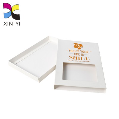 Customized Wholesale Good Quality Modern White Kraft Paper Packing Box